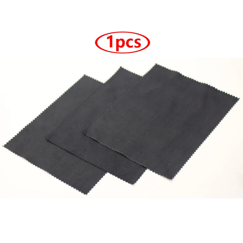 Microfiber Eyewear Cleaning Cloths - Black Lens Cloth Set