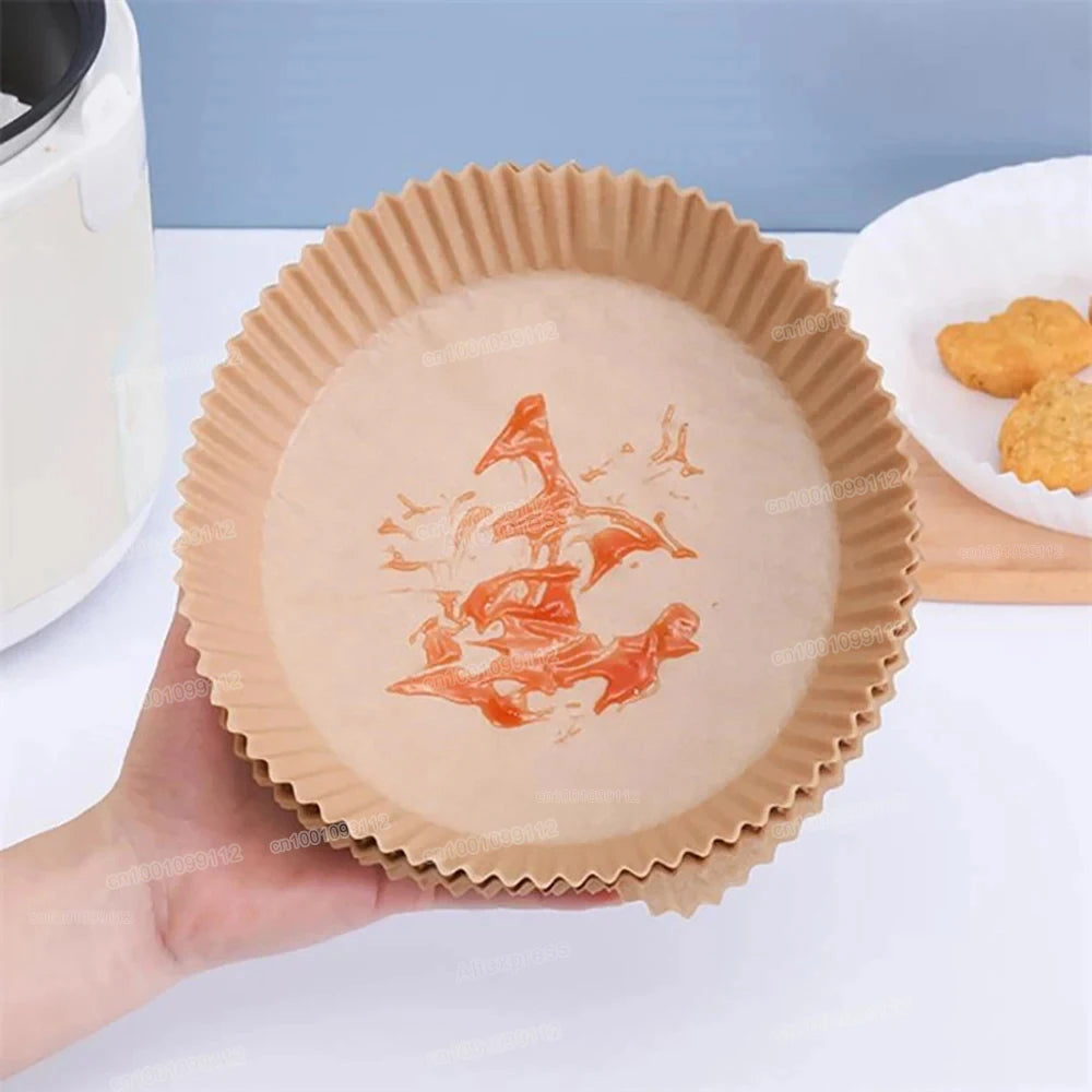 Air Fryer Disposable Paper Non-stick - For Kitchen Storage and Prep