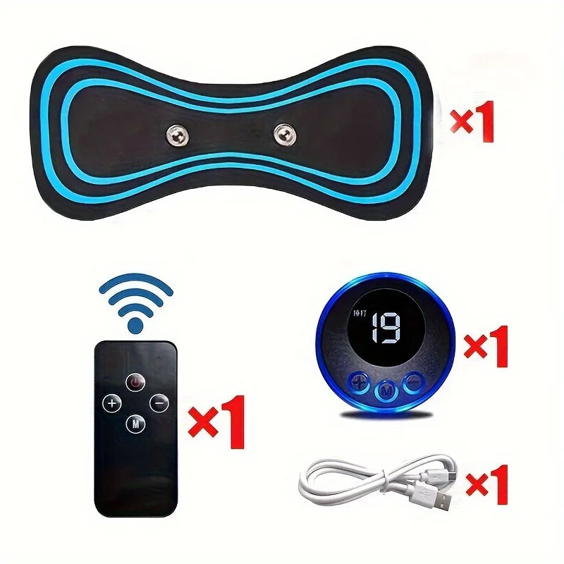 EMS Neck and Body Massager – 8 Modes for Portable Relief at Home