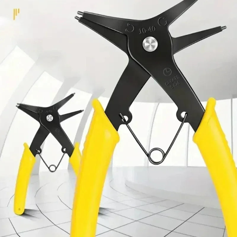 Snap Ring Pliers - 2-in-1 Internal External Tool