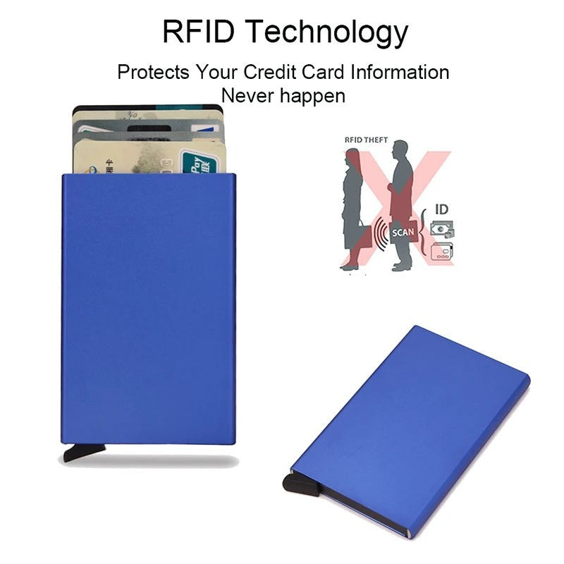 Pop-Up Minimalist Slim Card Holder Wallet in Gray 3 PCS product image