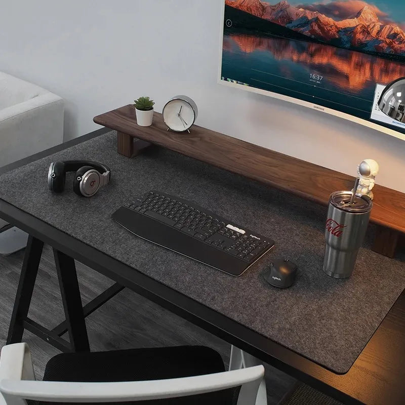Felt Desk Mat - Large Mouse Pad for Keyboard and Laptop