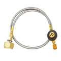 Camping Gas Refill Adapter - Stove Connector for Outdoor Cooking - Tube