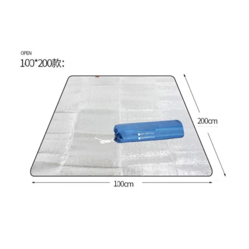 Aluminum Film Picnic Mat - Folding Ground Mat for Outdoor Use
