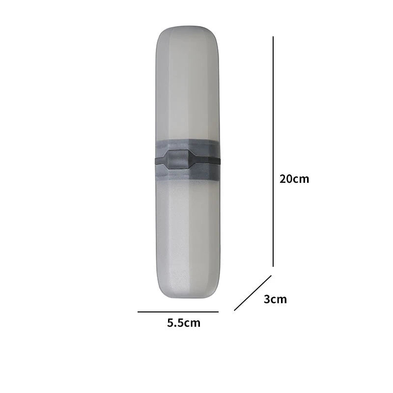 Toothpaste Toothbrush Protect Holder Case - For Travel and Daily Carry