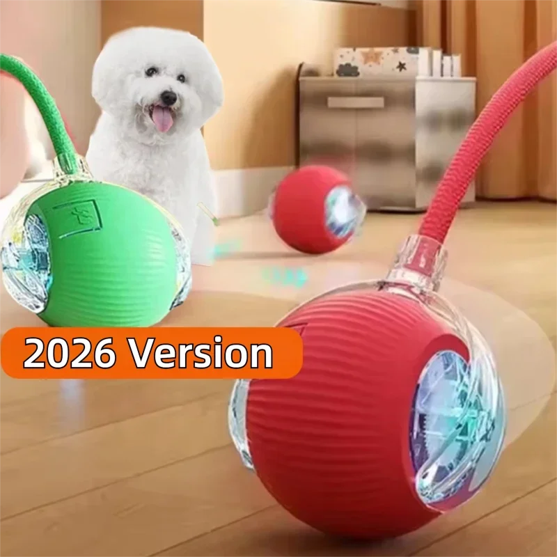 Rolling Dog Ball Toy - Rechargeable Interactive Pet Play