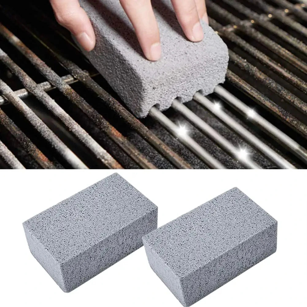 BBQ Grill Cleaning Stone – Pumice Brick for Outdoor Cooking Grates