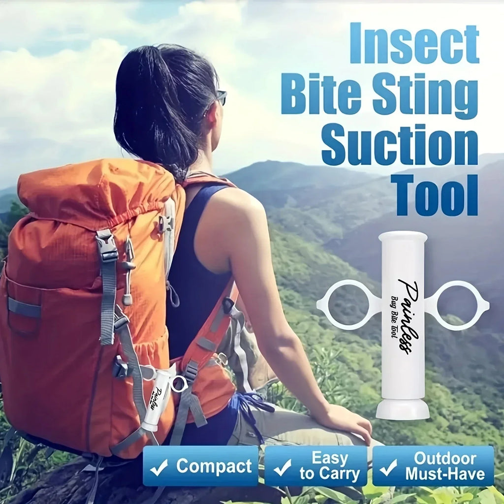 Bug Bite Suction Tool - Natural Mosquito Venom Extractor Pump
