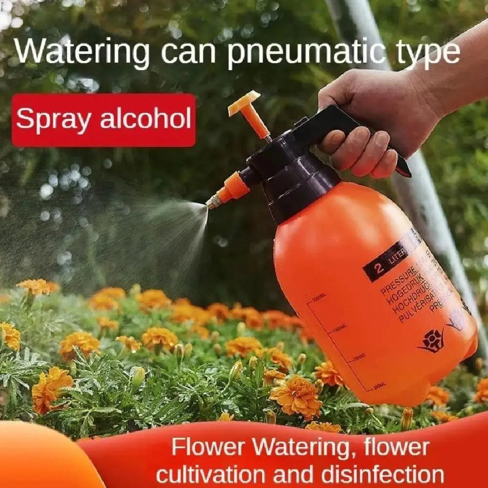 Handheld Garden Pump Sprayer - Lawn and Plant Spray Bottle