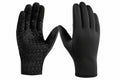 Touchscreen Gloves - Knit Pair for Driving and Hiking - Black
