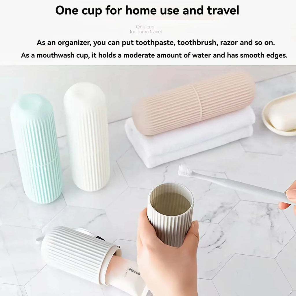 Toothpaste Toothbrush Protect Holder Case - For Travel and Daily Carry