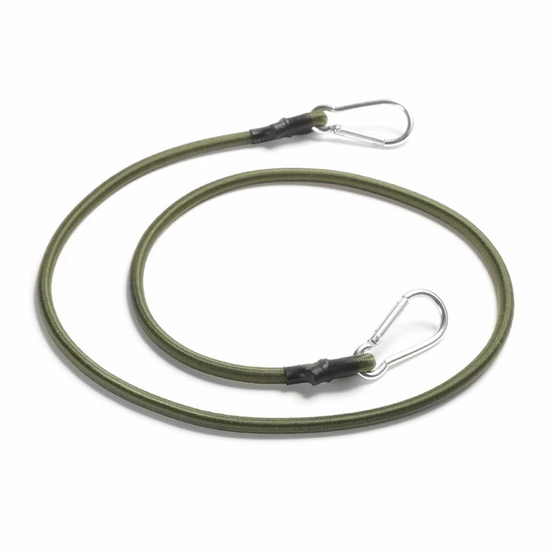 Elastic Bungee Cord - Tie Strap with Hooks for Gear