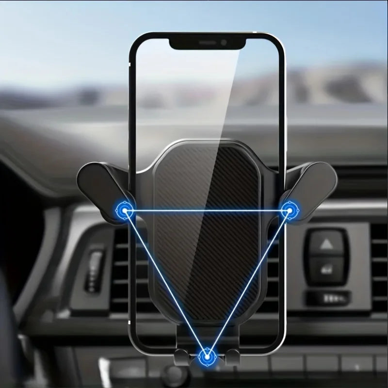 Air Vent Car Phone Mount – Universal Clip Holder for Smartphones