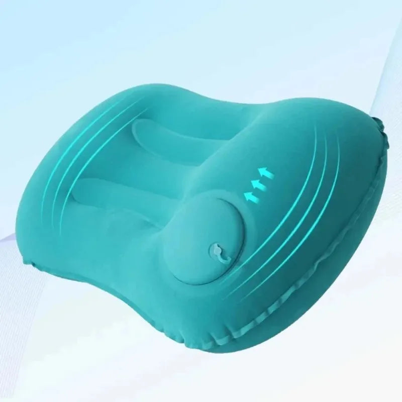 Inflatable Travel Pillow - Compact Support for Trips and Camping