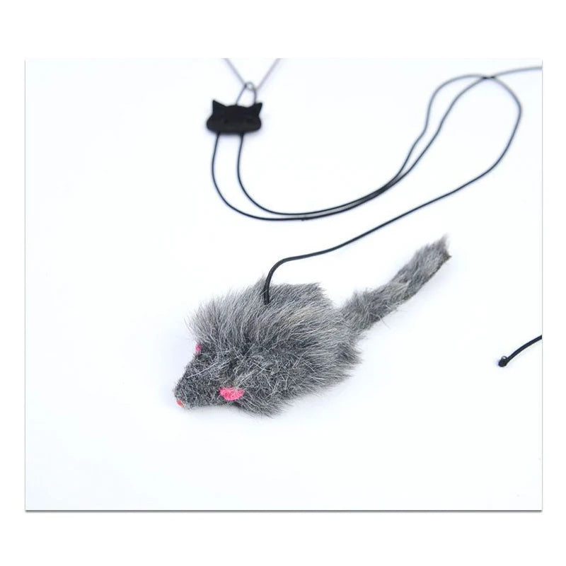 Hanging Door Mouse Teasing Cat - For Everyday Pet Use