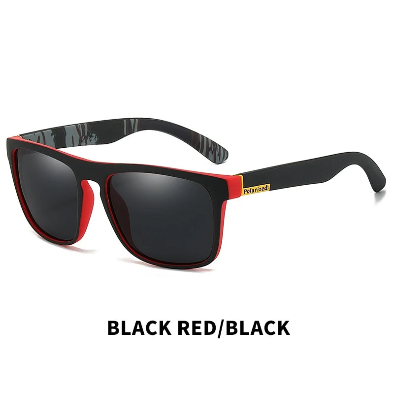 Square Polarized Sunglasses - Driving Eyewear - C7