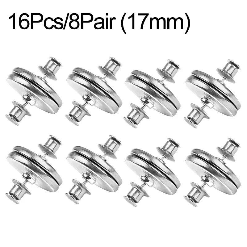 Magnetic Curtain Buttons Detachable Clips - For Everyday Home Use