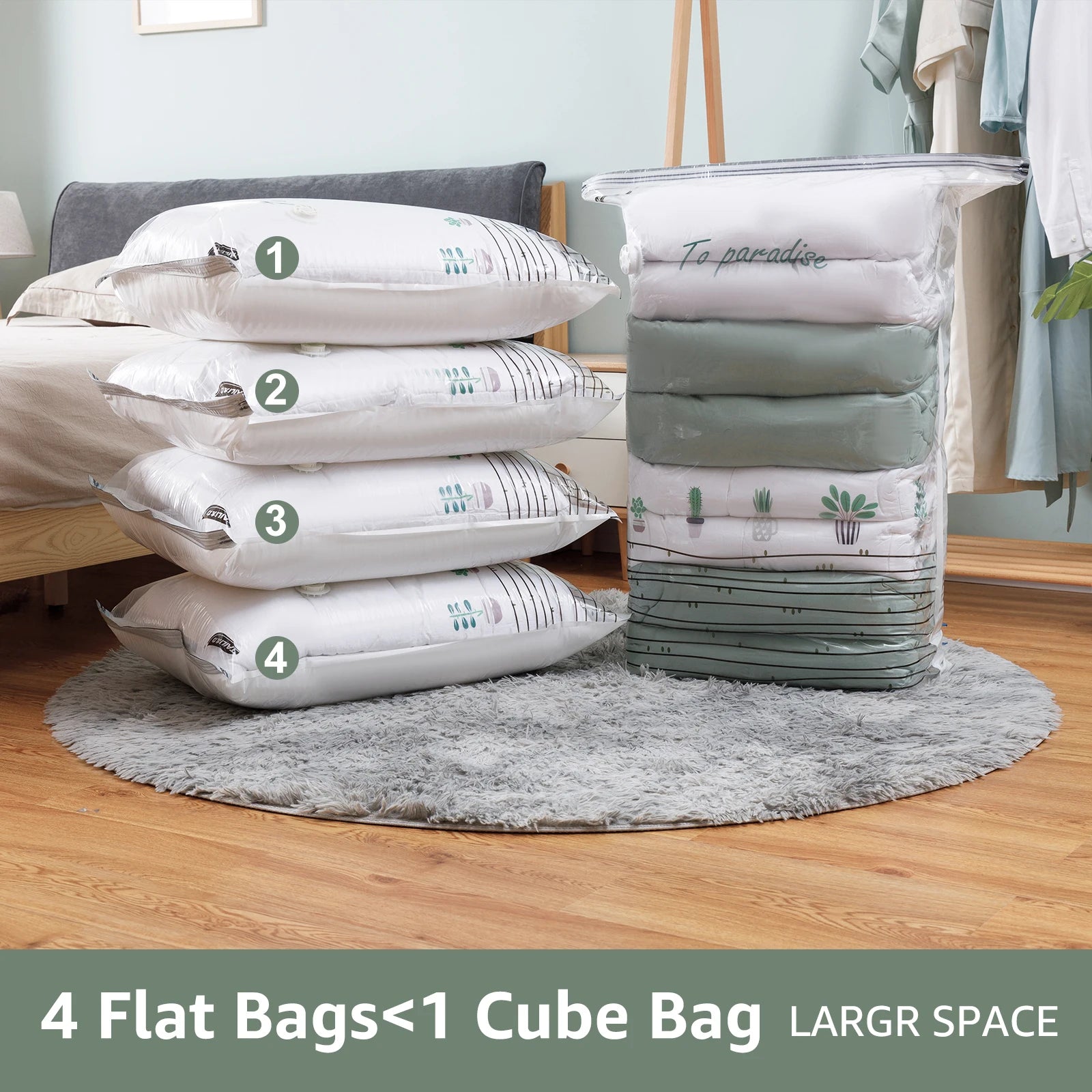 DailyFix No-Vacuum Compression Storage Bag