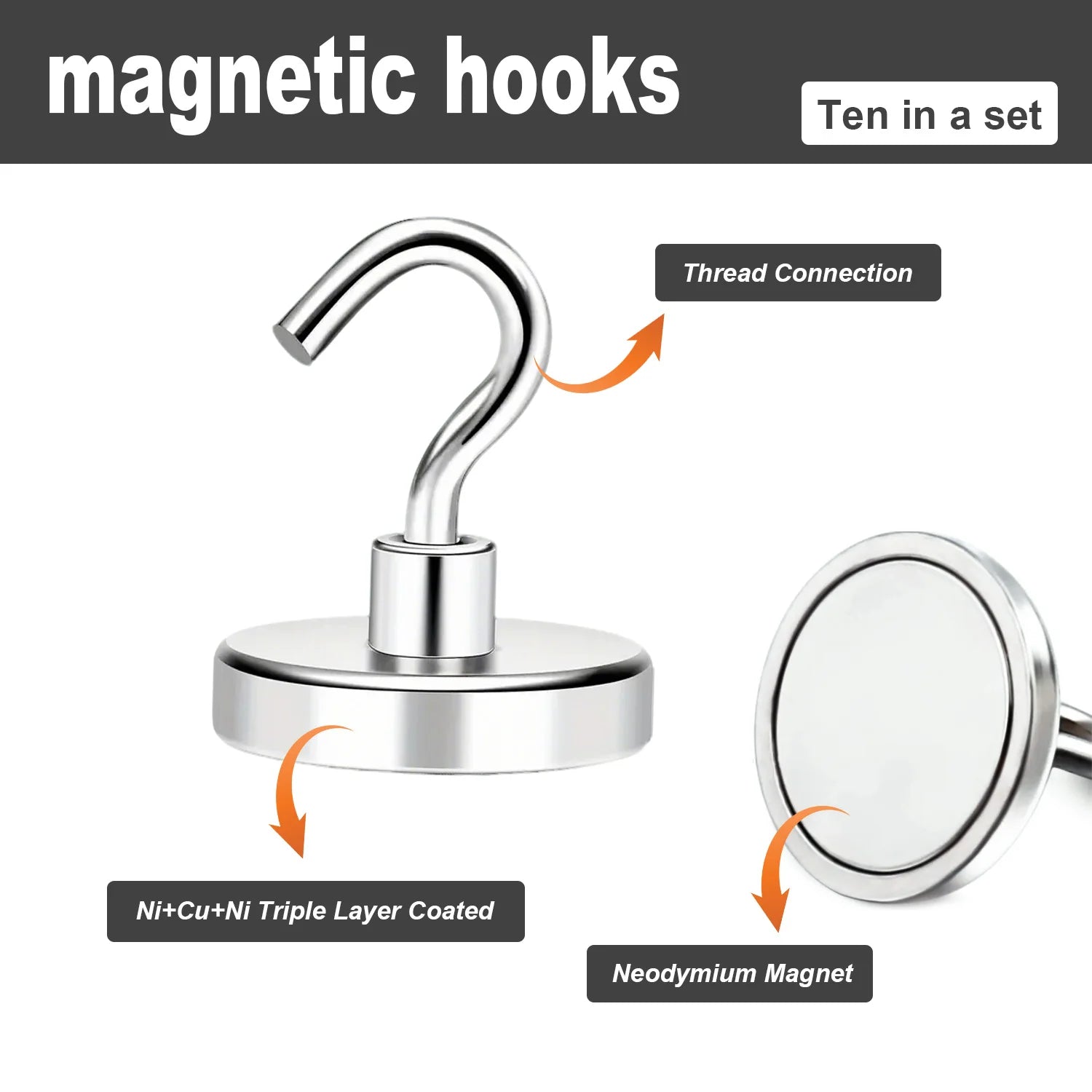 DailyFix Magnetic Utility Hooks