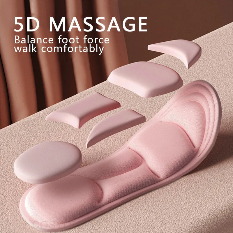 Memory Foam Insoles - Cushioned Inserts for Sport Shoes