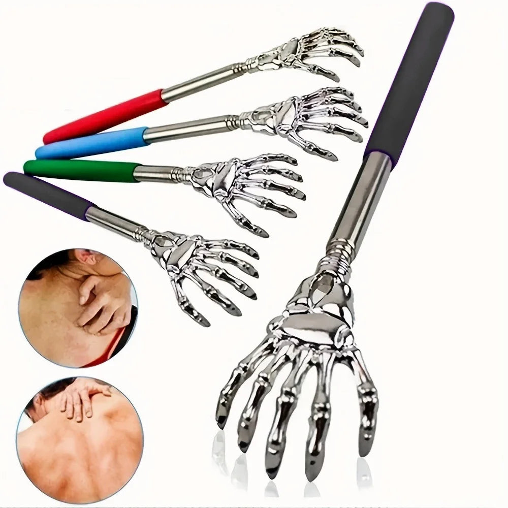 Telescopic Back Scratcher – Stainless Steel Reach Tool for Relief