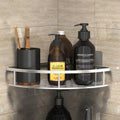 Wall Mount Corner Shelf Shower - For Bathroom and Home Storage