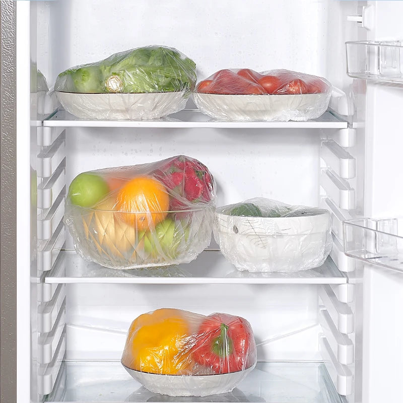 Reusable Disposable Food Cover Plastic - For Kitchen Storage and Prep