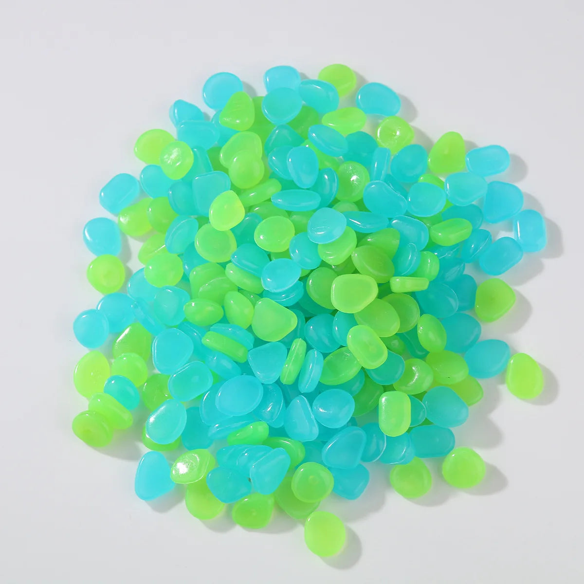 Glow Decorative Stones - Resin Garden and Fish Tank Pebbles