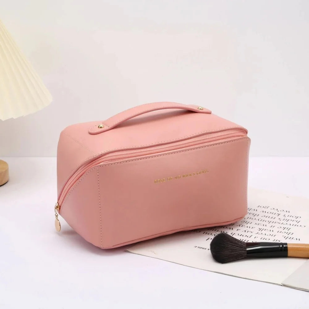 Pillow Travel Makeup Bag – Soft Cosmetic Storage for Luggage