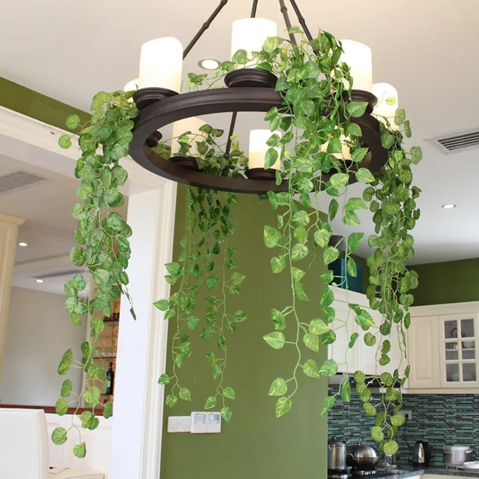 Artificial Ivy Vine Garland – Hanging Greenery for Outdoor Decor