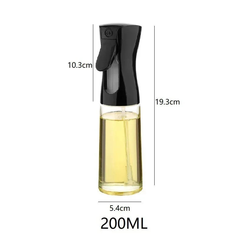 Oil Spray Bottle - Refillable Kitchen Sprayer for Cooking Prep