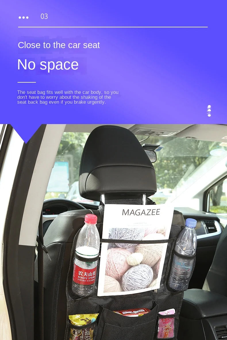 DailyFix Backseat Organizer with Tablet Holder
