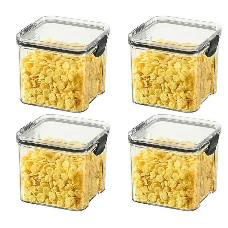 Sealed Jars Kitchen Organizer Grain - For Kitchen Storage and Prep