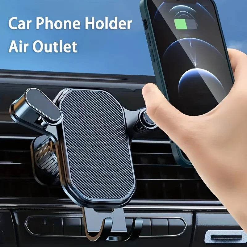 Air Vent Car Phone Mount – Universal Clip Holder for Smartphones