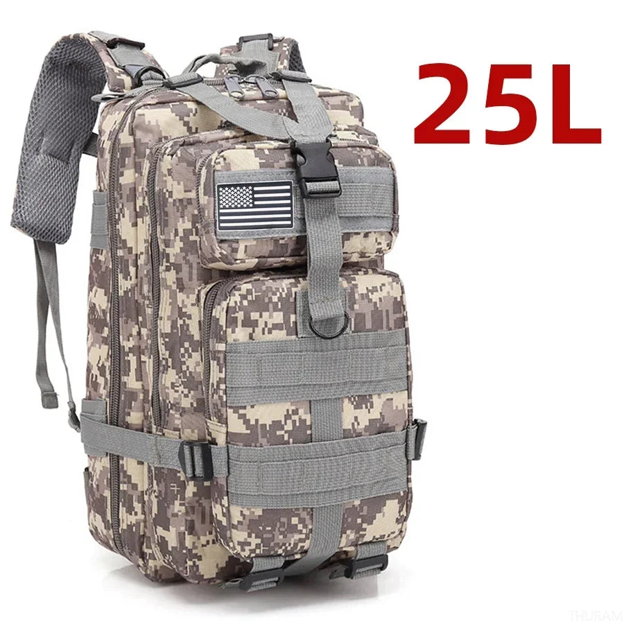 Hiking Backpack - 25 L and 50 L Rucksack for Outdoor Trips