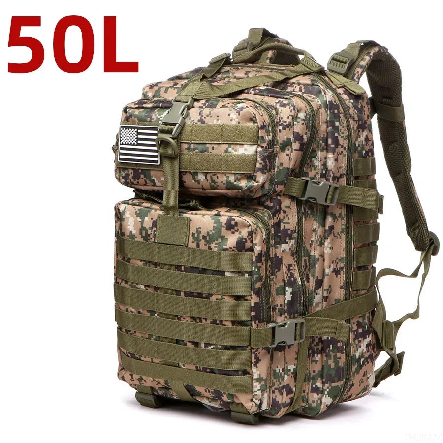 Hiking Backpack - 25 L and 50 L Rucksack for Outdoor Trips