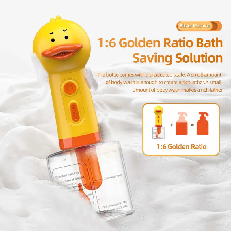 Automatic Pet Foam Dispenser Yellow - For Everyday Pet Use