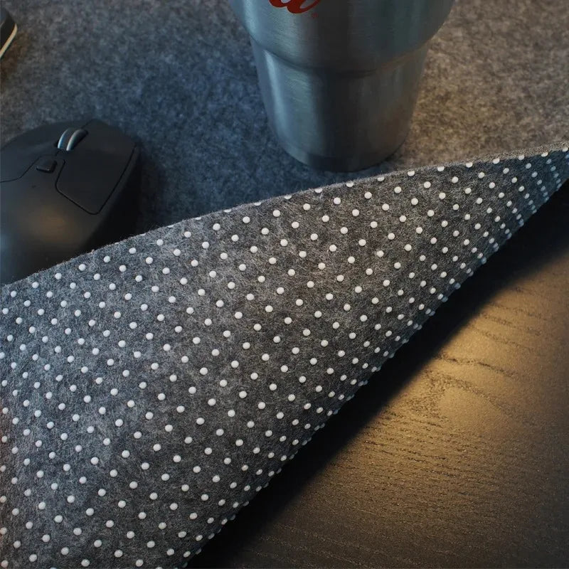Felt Desk Mat - Large Mouse Pad for Keyboard and Laptop