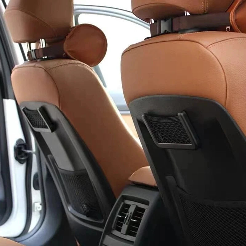 Car Seat Side Mesh Storage Net – Seatback Pocket Organizer