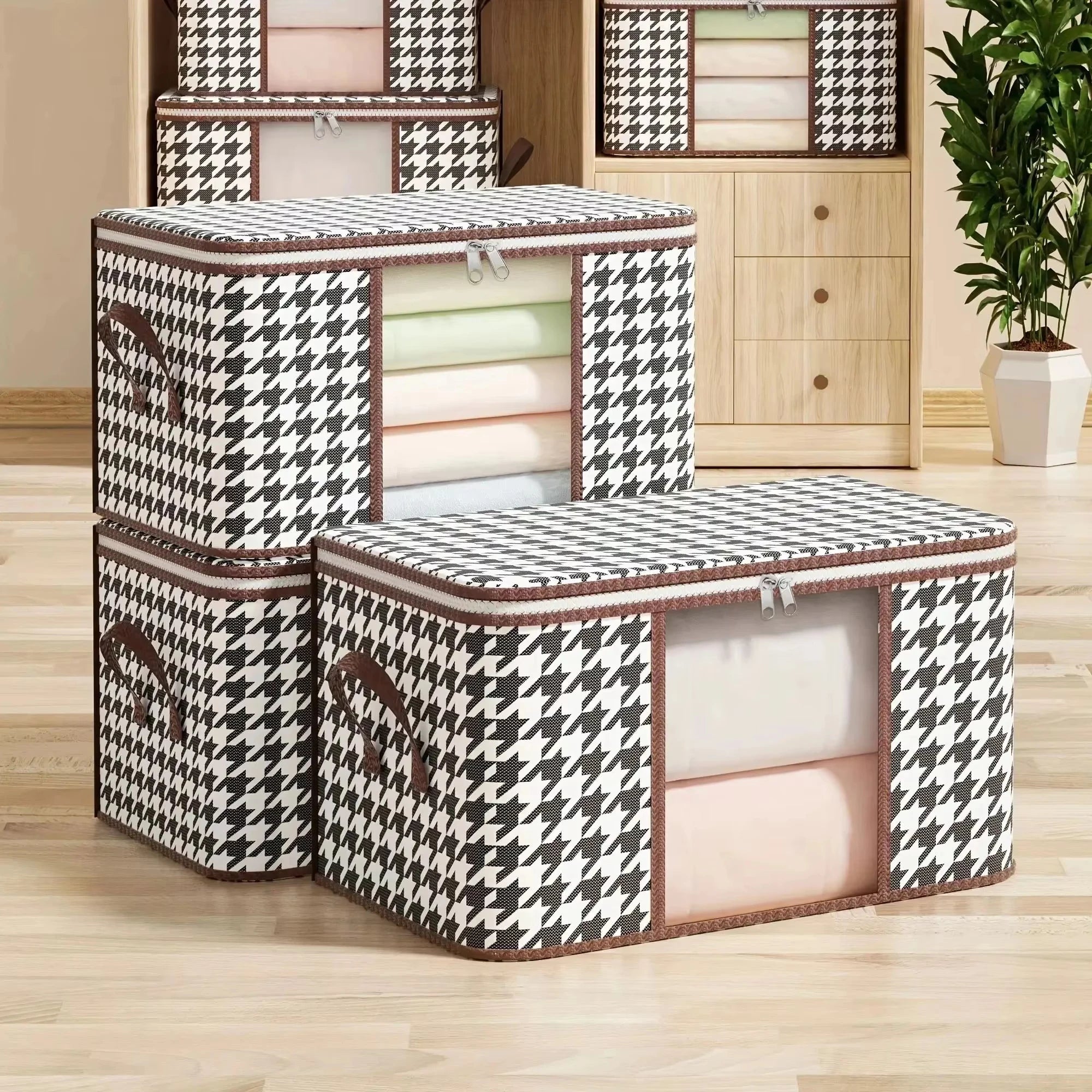 Visible Storage Box Clothing Organizer - For Everyday Home Use