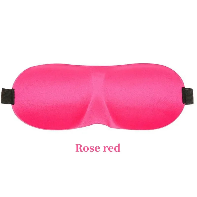 Contoured Sleep Mask – Breathable 3D Eye Shade for Travel Rest