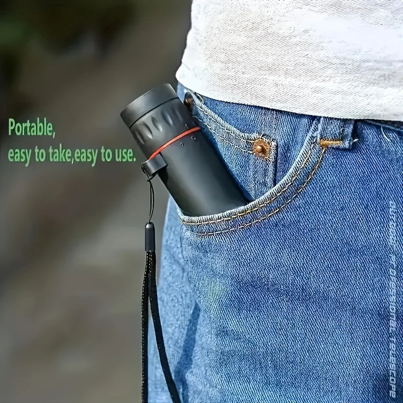 Compact Monocular Telescope – Portable Viewing for Outdoor Trips