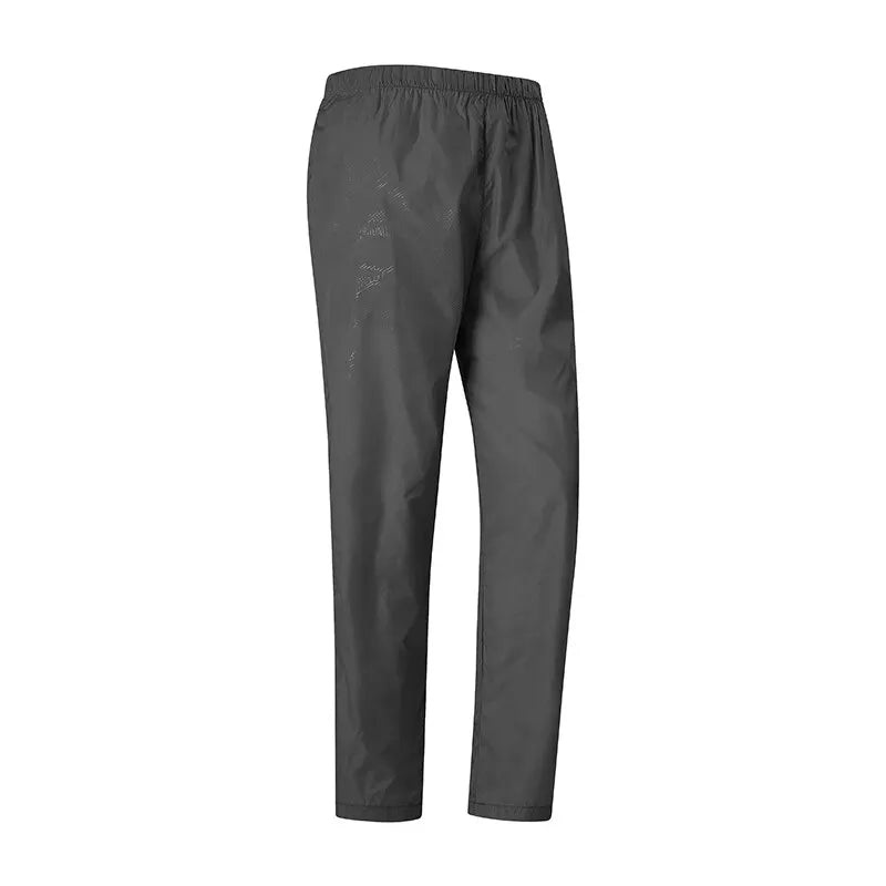 Unisex Hiking Pants - Quick-Dry Outdoor Rain Trousers - Unisex Gray