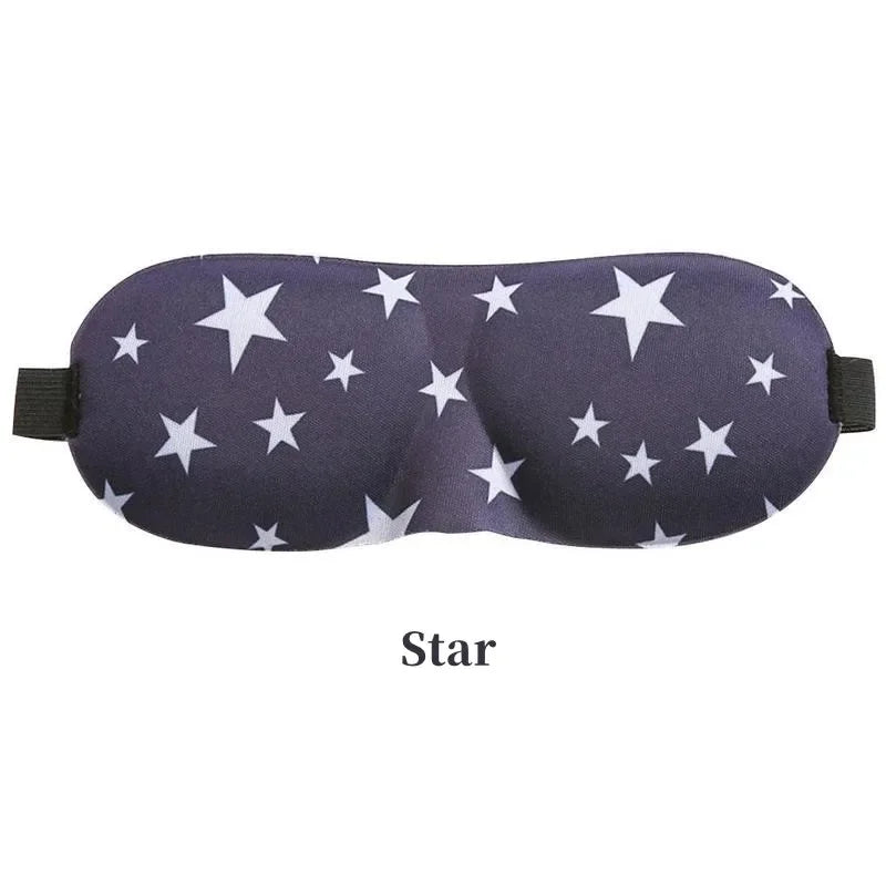 Contoured Sleep Mask – Breathable 3D Eye Shade for Travel Rest