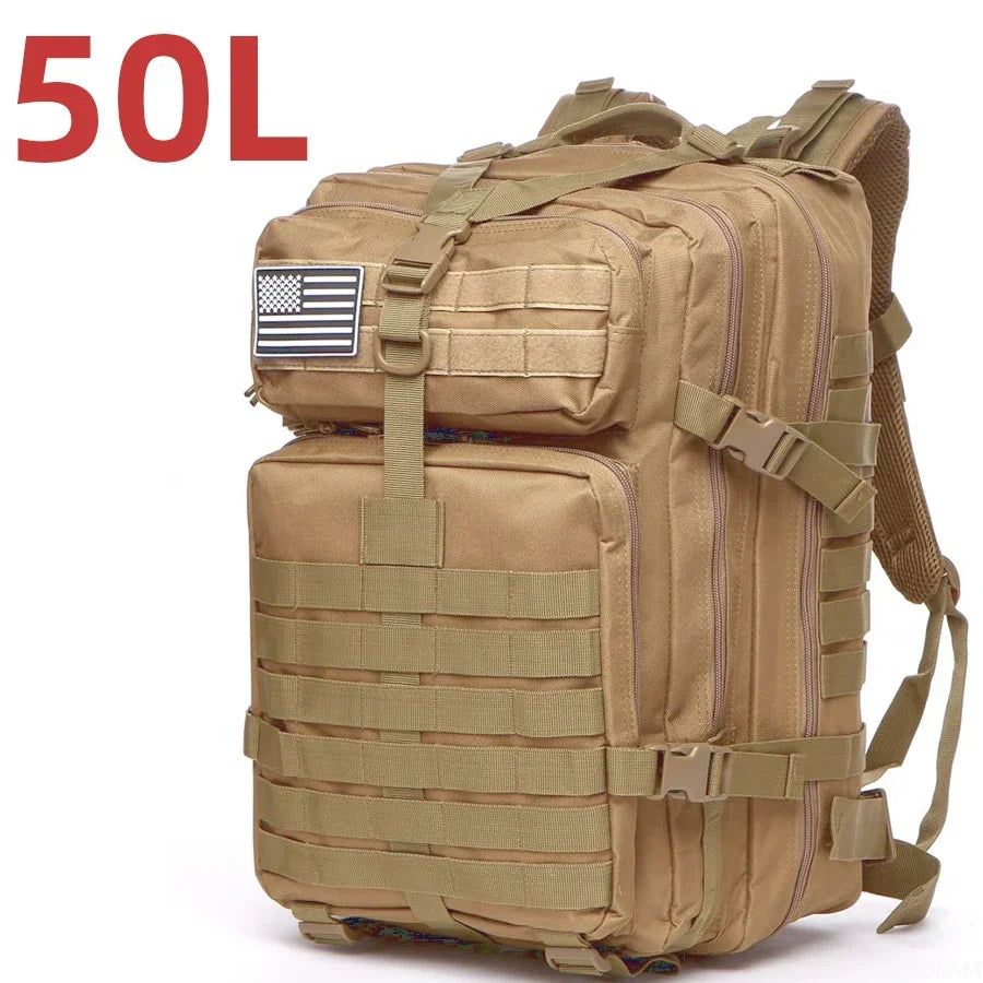 Hiking Backpack - 25 L and 50 L Rucksack for Outdoor Trips