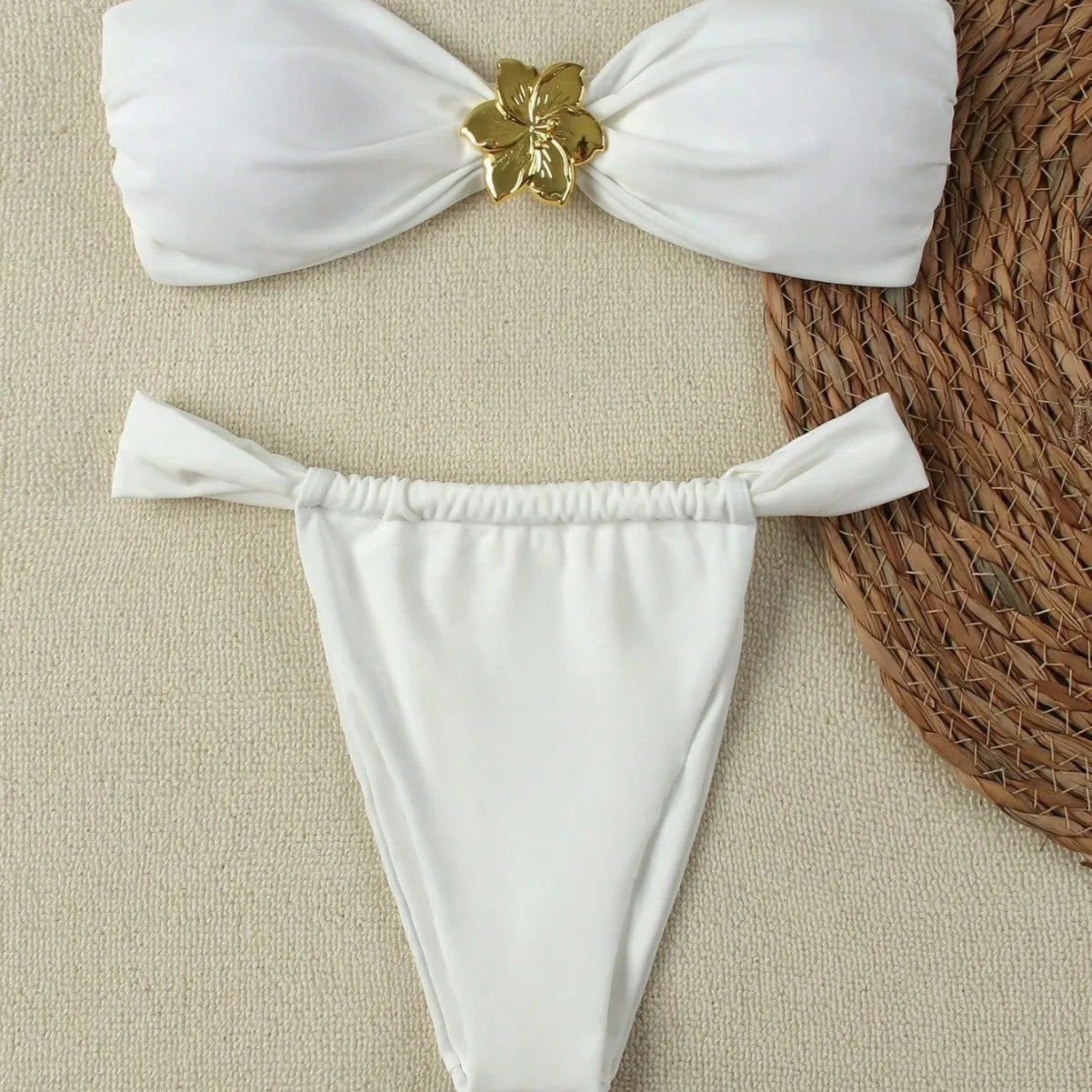 Women's Bandeau Bikini Set - Two-Piece Swimwear
