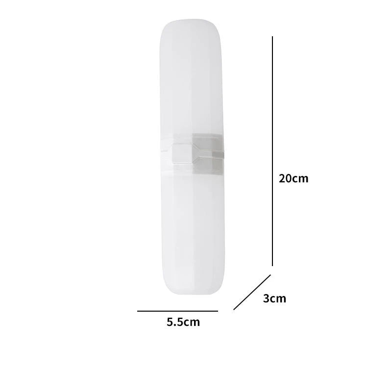 Toothpaste Toothbrush Protect Holder Case - For Travel and Daily Carry