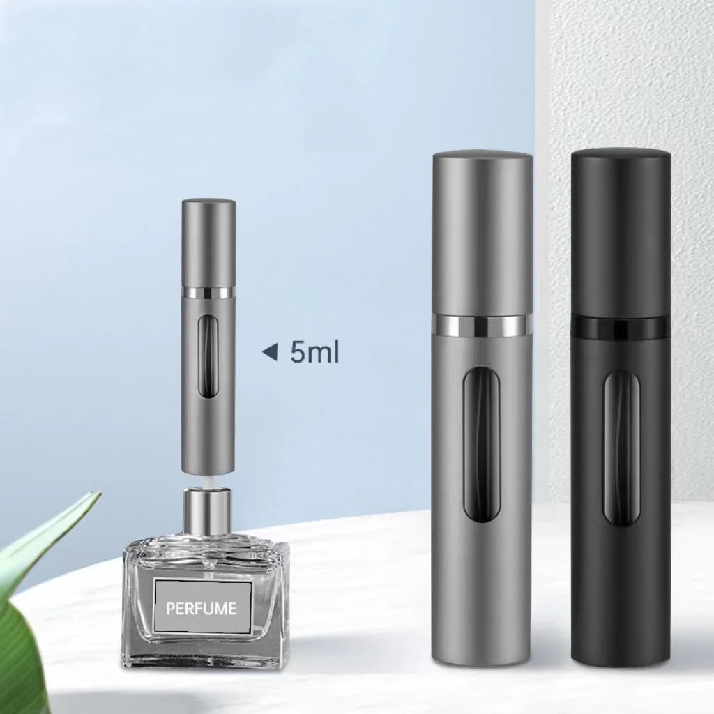 Refillable Perfume Atomizer – Glass Spray Bottle for Travel Use