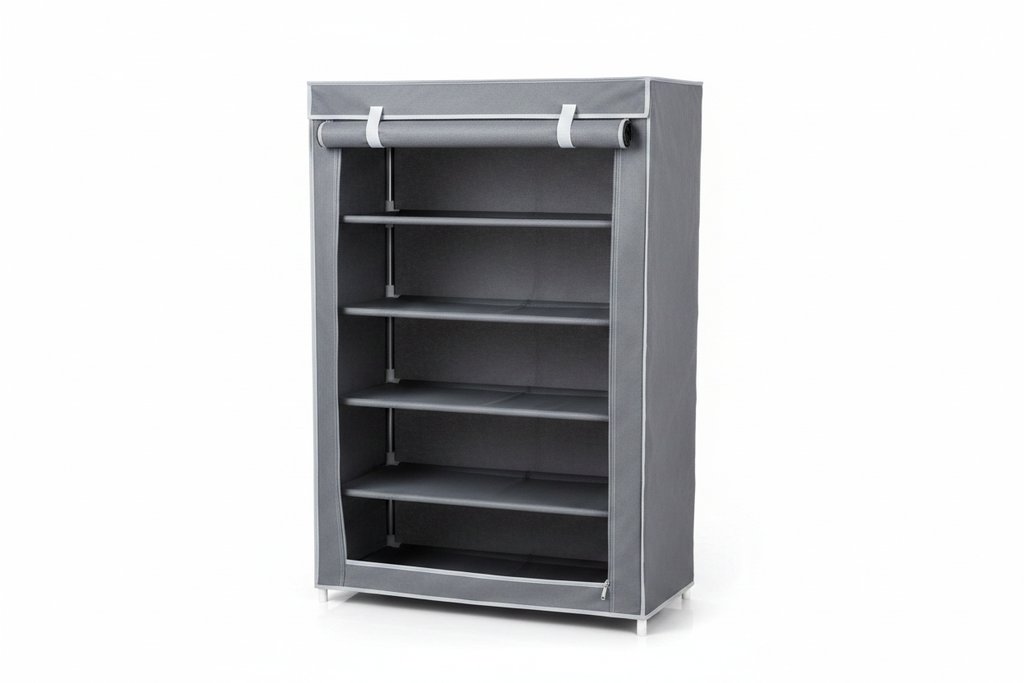 Dustproof Shoe Rack Organizer - Multi-Layer Storage for Entryways