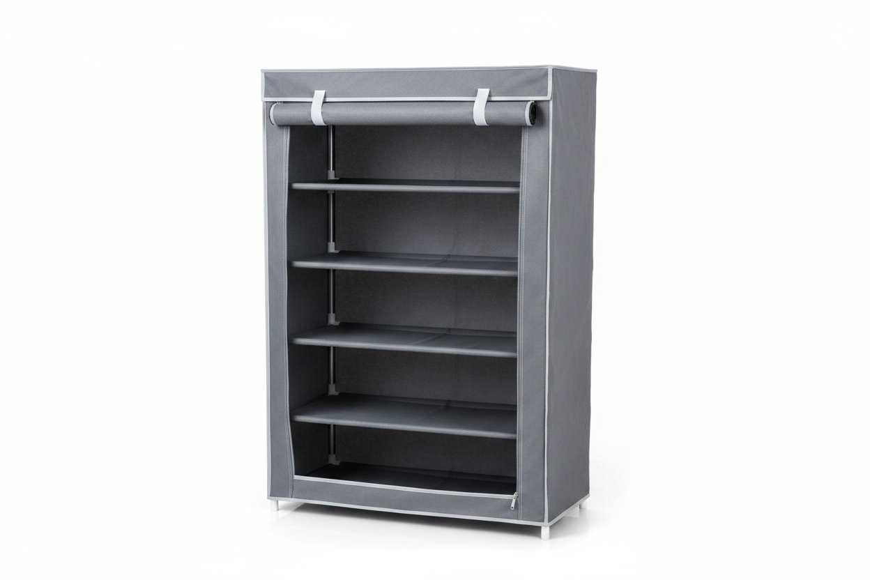 Dustproof Shoe Rack Organizer - Multi-Layer Storage for Entryways